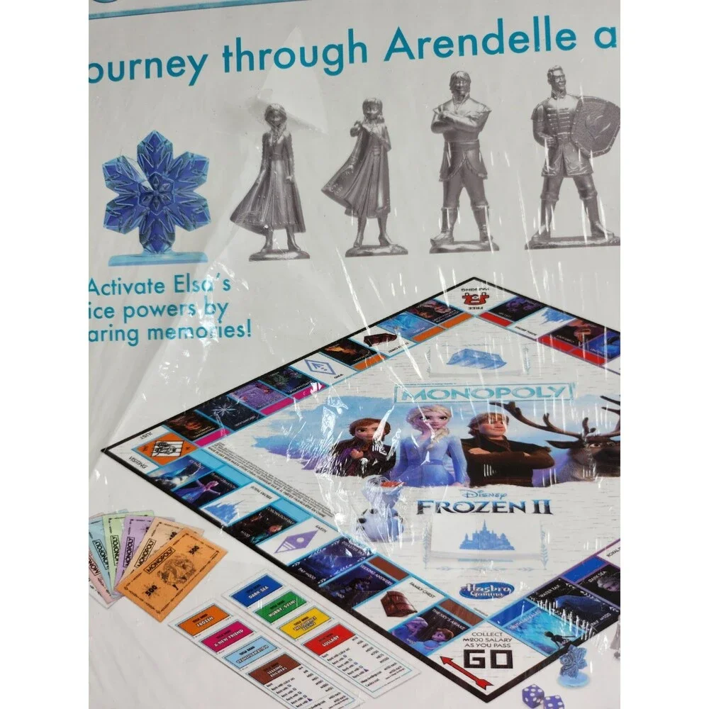 Monopoly Game: Disney Frozen 2 Edition Board Game NB